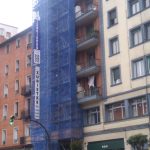 Obra de fachada en Bilbao, calle Gordoniz