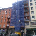Obra de fachada en Bilbao, calle Gordoniz